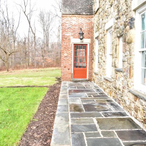 mansion, estate, pool, empty room, staircase, 