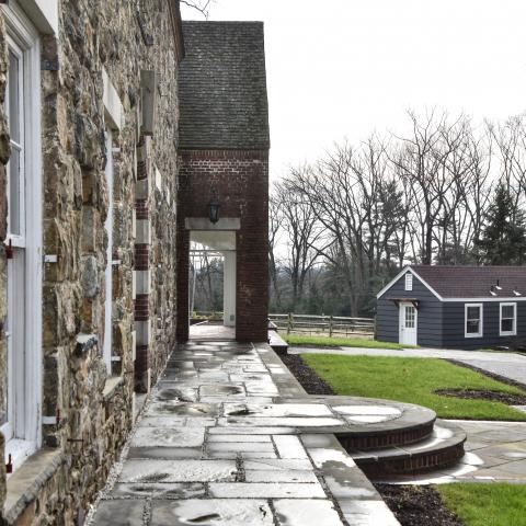 mansion, estate, pool, empty room, staircase, 