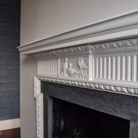 mansion, estate, pool, empty room, staircase, 