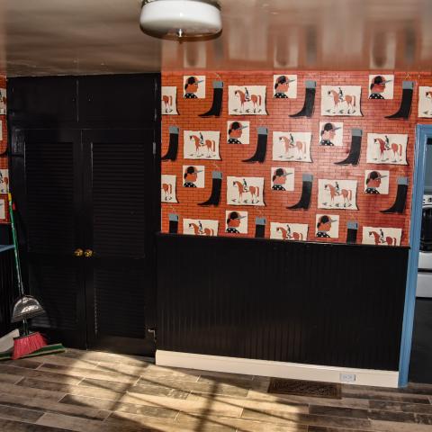 mansion, estate, pool, empty room, staircase, 