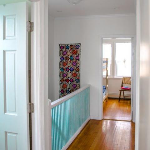 funky, colorful, bohemian, deck, 