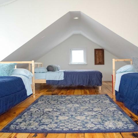 funky, colorful, bohemian, deck, 