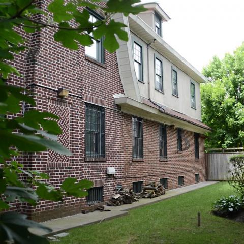 suburban, contemporary, garden, kitchen, patio, deck, fireplace, 