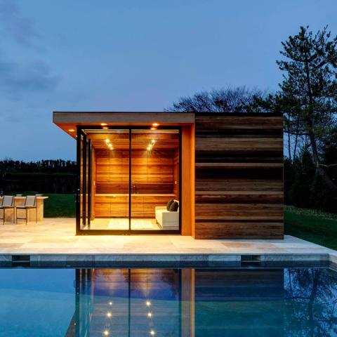 modern, Hamptons, upscale, pool, fireplace, wood, light, patio, bedroom, bathroom, 