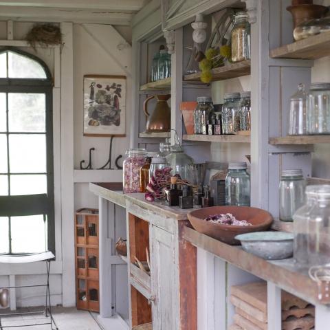 farm, greenhouse, field, rural, country, kitchen, 