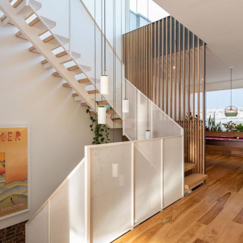 apartment, penthouse, loft, rooftop, city view, contemporary, modern, 