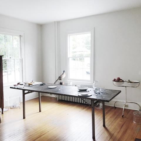 suburban, white, light, airy, traditional, contemporary, porch, 