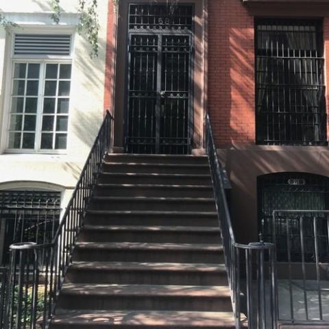 townhouse, traditional, library, 