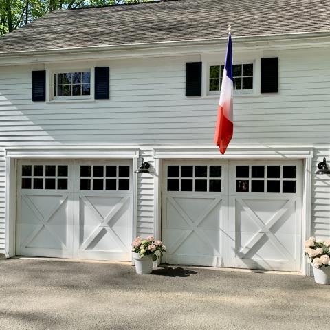 contemporary, traditional, white, light, airy, deck, stone, porch, 
