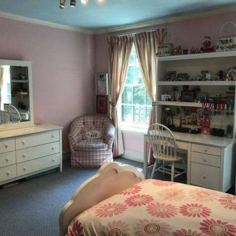 townhouse, traditional, library, 