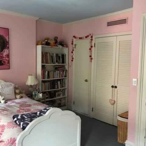 townhouse, traditional, library, 