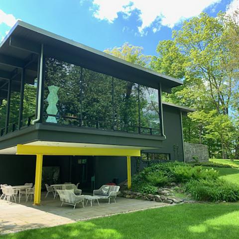 modern, minimal, minimalist, light, glass, patio, lake, 