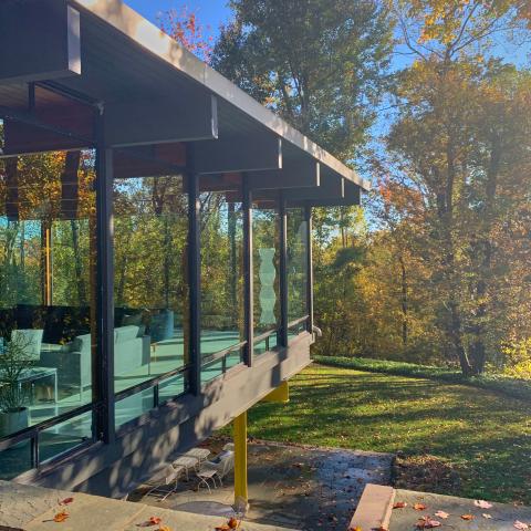 modern, minimal, minimalist, light, glass, patio, lake, 