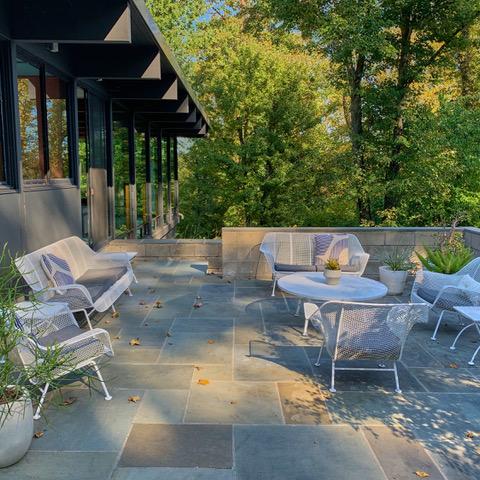 modern, minimal, minimalist, light, glass, patio, lake, 