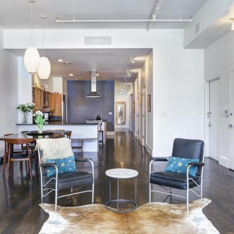 apartment, loft, light, white, wood, 