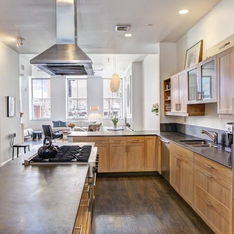 apartment, loft, light, white, wood, 