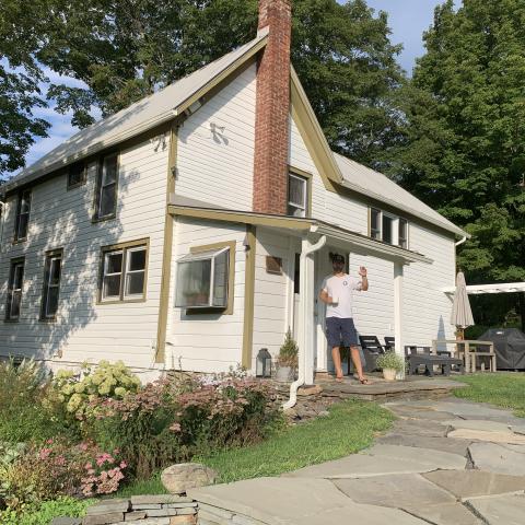 barn, farmhouse, farm, rural, 