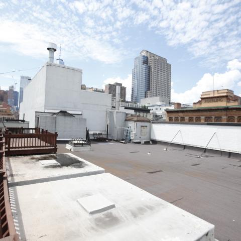 rooftop, city view, 