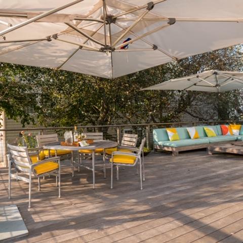 deck, beach, funky, dock, water, bohemian, 