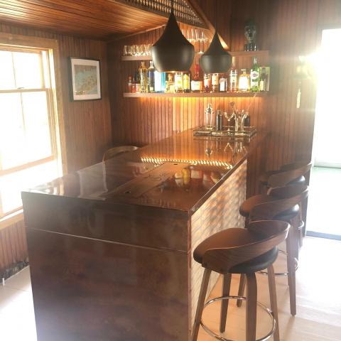 deck, beach, funky, dock, water, bohemian, 