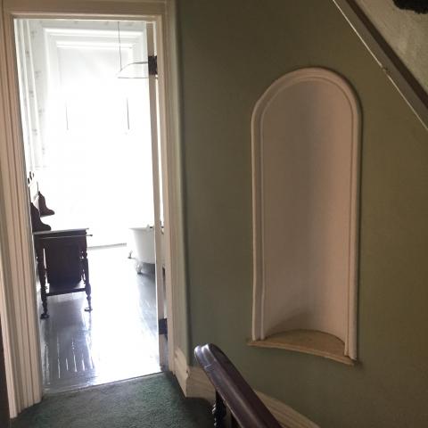 brownstone, townhouse, empty room, traditional, contemporary, 