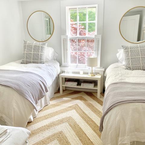 contemporary, traditional, white, light, airy, deck, stone, porch, 