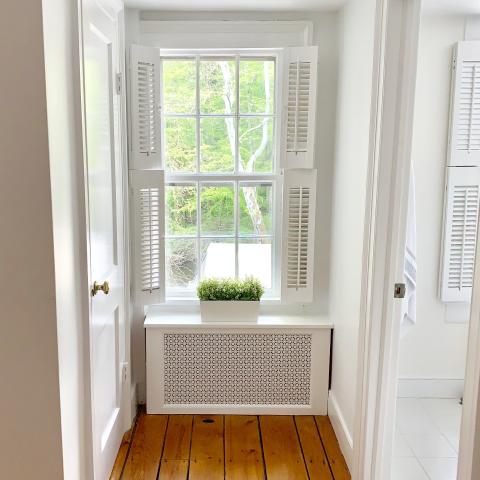 contemporary, traditional, white, light, airy, deck, stone, porch, 