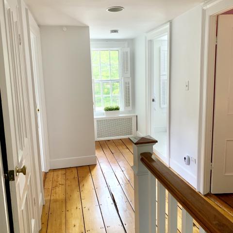 contemporary, traditional, white, light, airy, deck, stone, porch, 