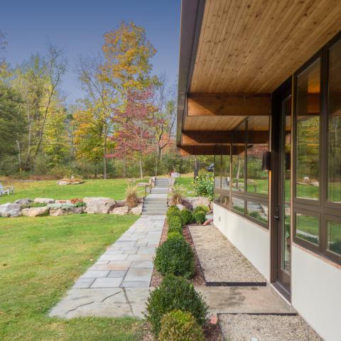 modern, rural, light, glass, wood, 