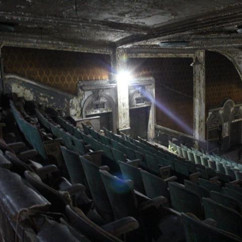 theater, distressed, 