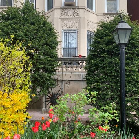 brownstone, townhouse, contemporary, light, 