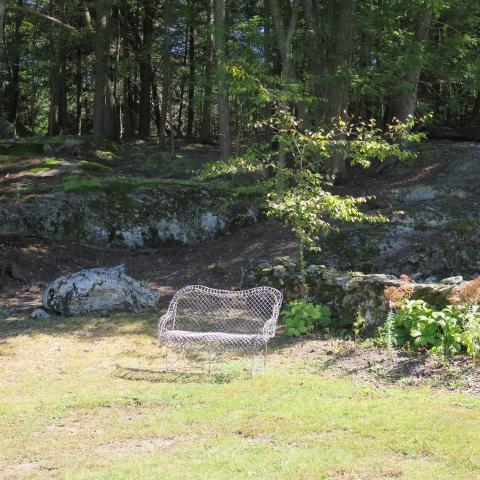 country, rustic, garden, pool, 