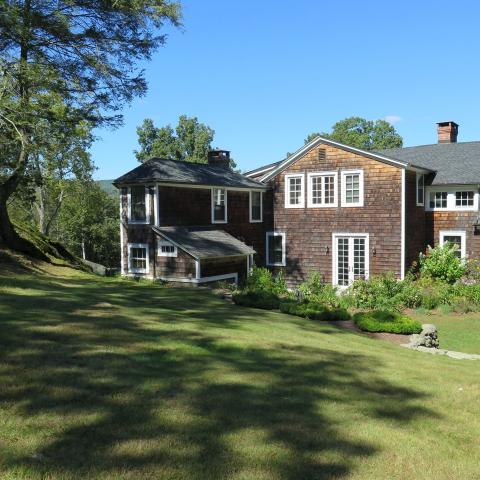 country, rustic, garden, pool, 