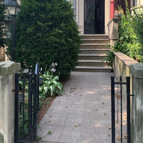 brownstone, townhouse, contemporary, light, 