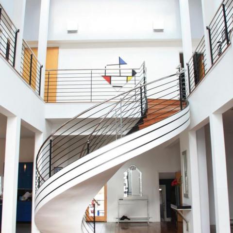 loft, townhouse, contemporary, staircase, kitchen, bathroom, 