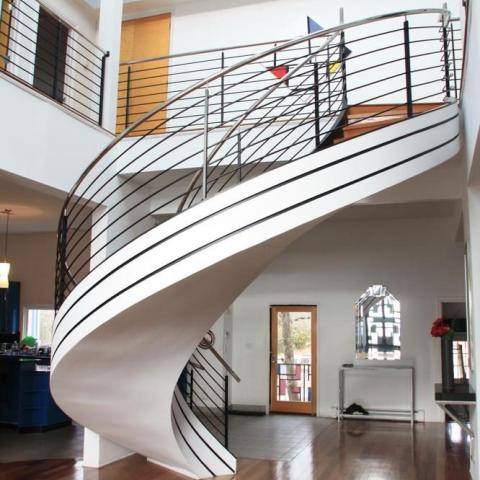 loft, townhouse, contemporary, staircase, kitchen, bathroom, 