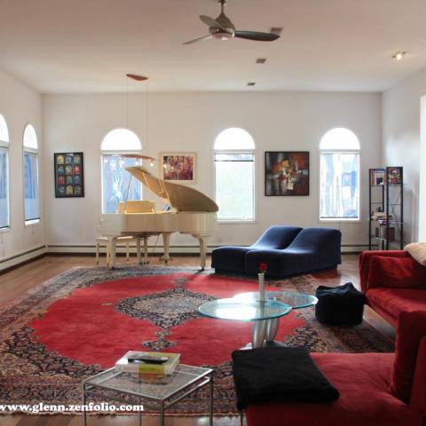 loft, townhouse, contemporary, staircase, kitchen, bathroom, 