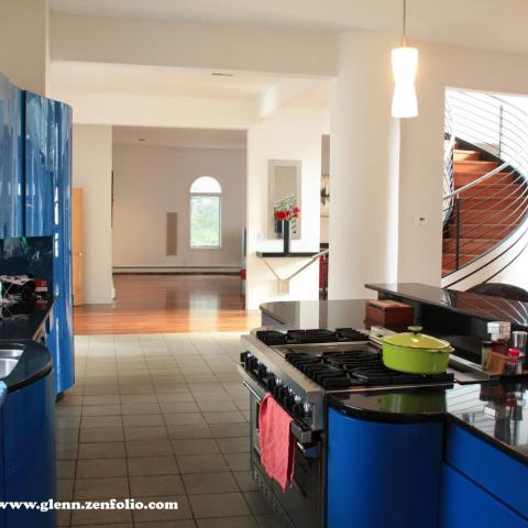 loft, townhouse, contemporary, staircase, kitchen, bathroom, 