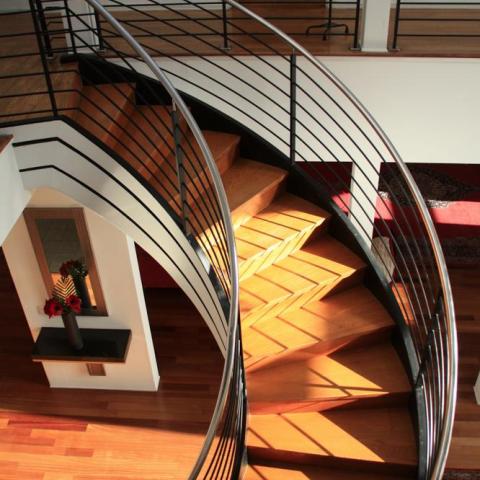 contemporary, kitchen, bathroom, staircase, suburban, 