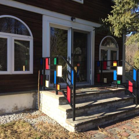 contemporary, kitchen, bathroom, staircase, suburban, 