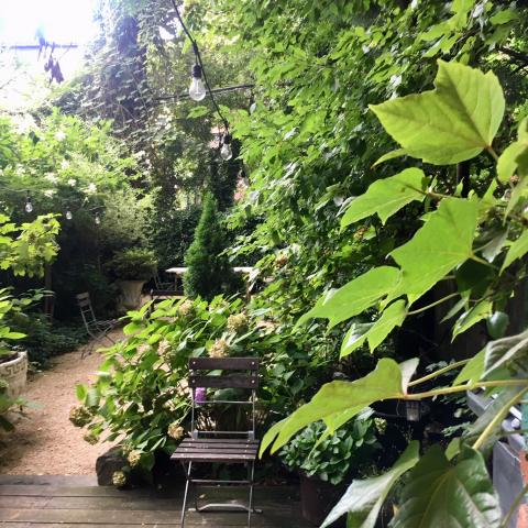 brownstone, townhouse, contemporary, modern, white, light, bathroom, kitchen, 