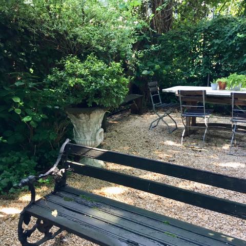 brownstone, townhouse, contemporary, modern, white, light, bathroom, kitchen, 