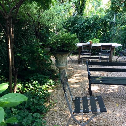 brownstone, townhouse, contemporary, modern, white, light, bathroom, kitchen, 