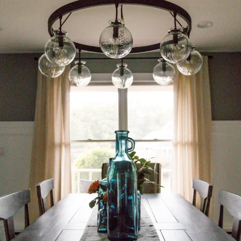 contemporary, suburban, kitchen, garden, 