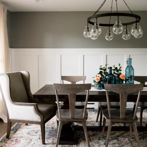 contemporary, suburban, kitchen, garden, 