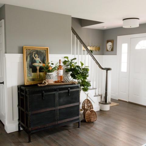 contemporary, suburban, kitchen, garden, 