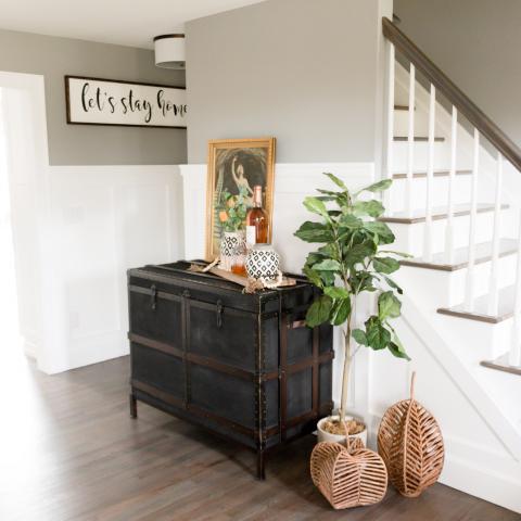 contemporary, suburban, kitchen, garden, 