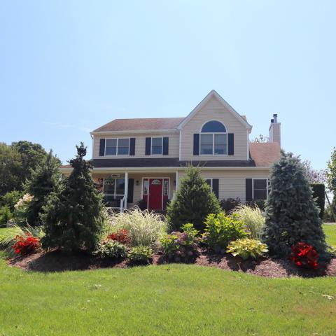 contemporary, suburban, kitchen, garden, 