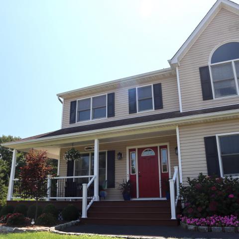 contemporary, suburban, kitchen, garden, 