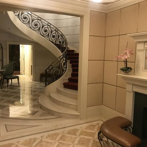 upscale, opulent, grand, traditional, townhouse, mansion, 